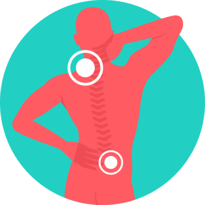 back pain points
