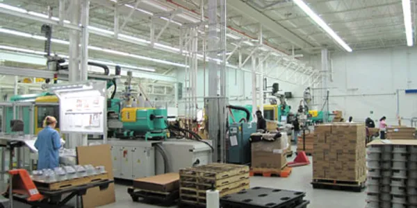 Manufacturing plant of true back